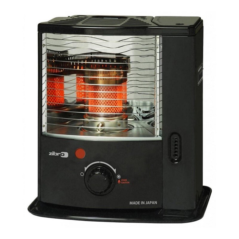 Stufa a combustibile liquido Zibro RS 122 portatile a stoppino radiante 2,2 kW