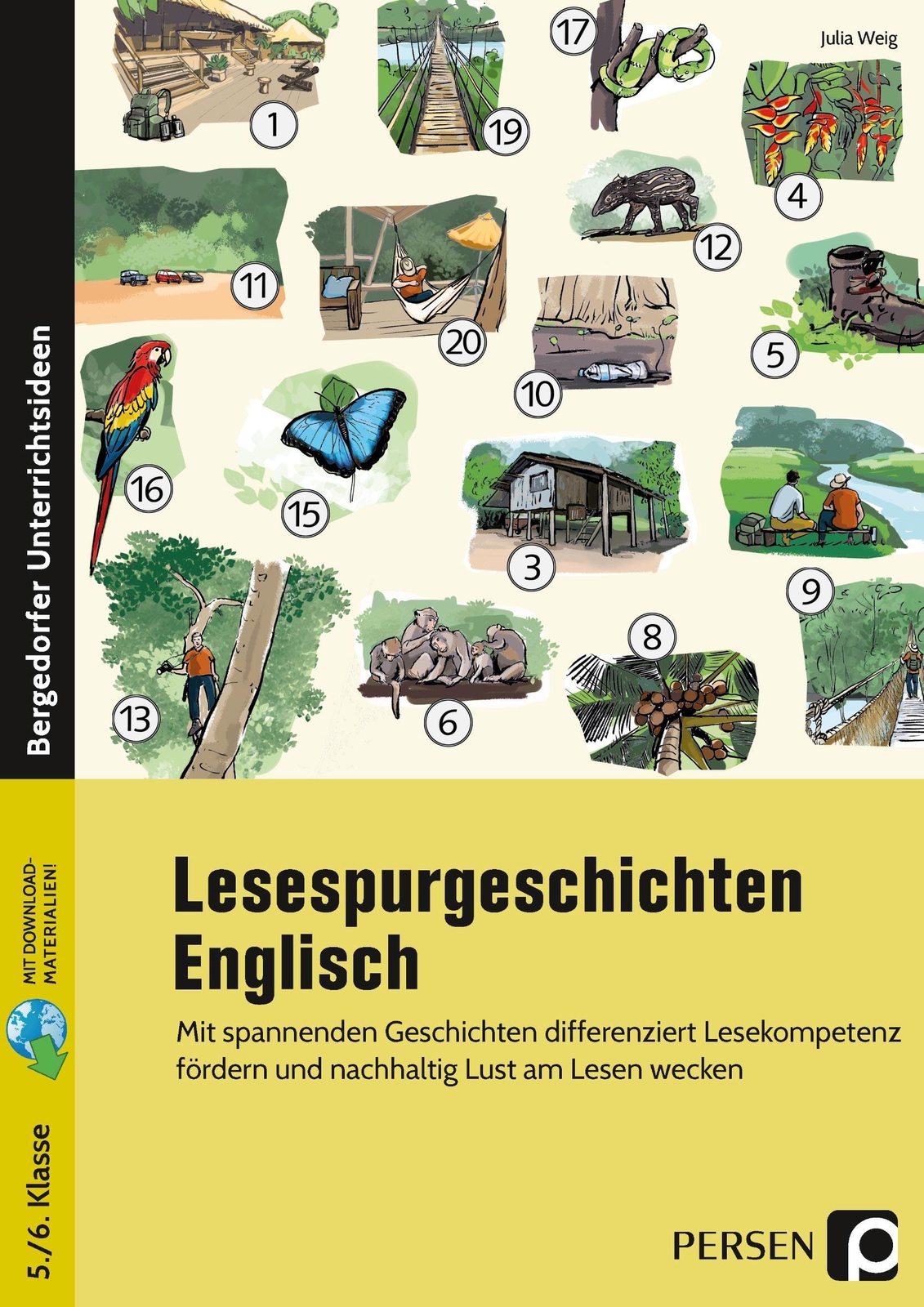 Thumbnail - Lesespurgeschichten 5./6. Klasse - Englisch Julia Weig