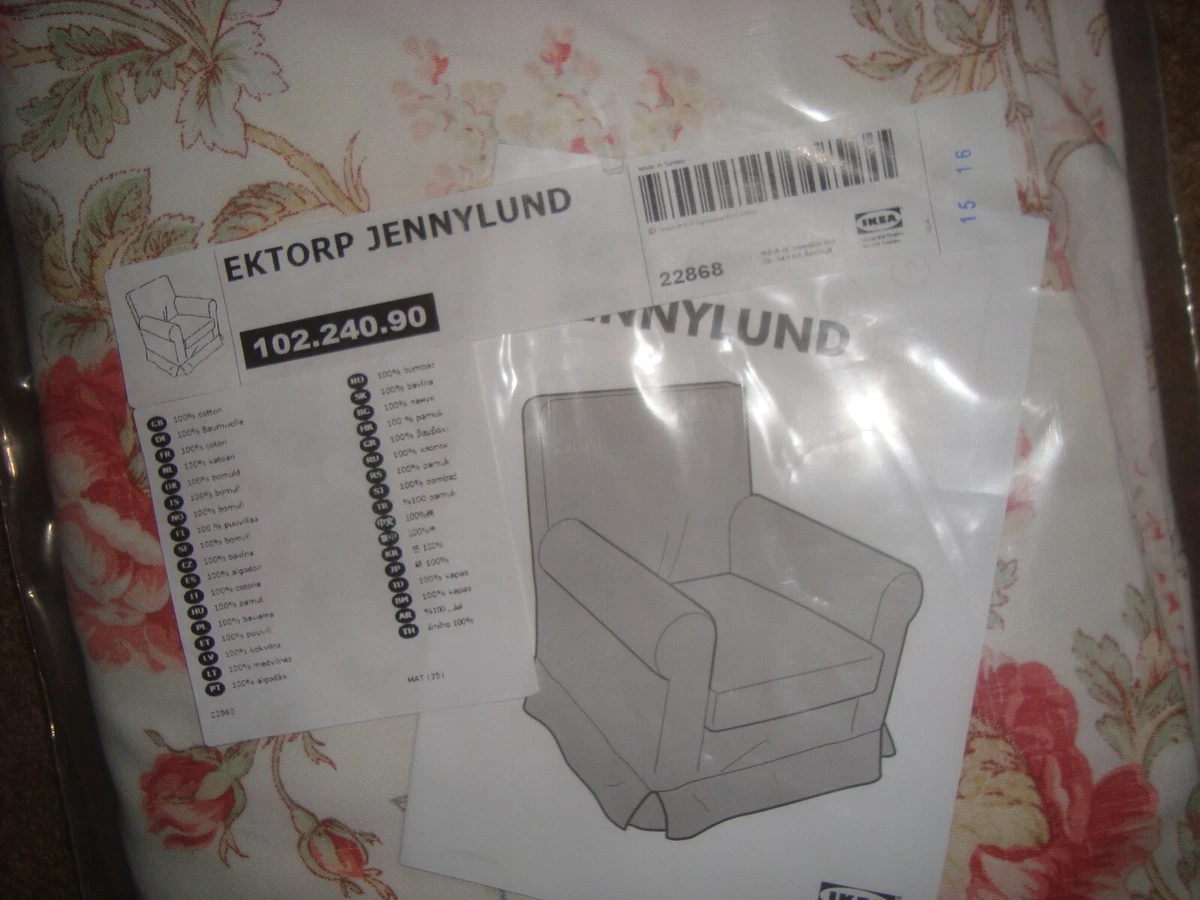 IKEA Jennylund Slipcover Byvik Multicolor IKEA Ektorp Jennylund