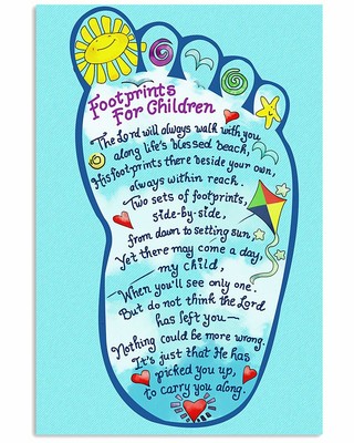 no frame To My Daughter Vertical PosterWall Decor Poster