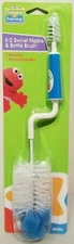 Sesame Street Sesame Beginnings E-Z Swivel Nipple & Bottle Blue Brush Cleaner
