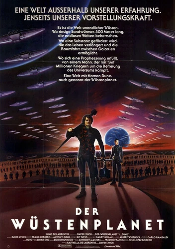 Dune ORIGINAL 2-sheet movie-poster David Lynch / Kyle MacLachlan / Sting