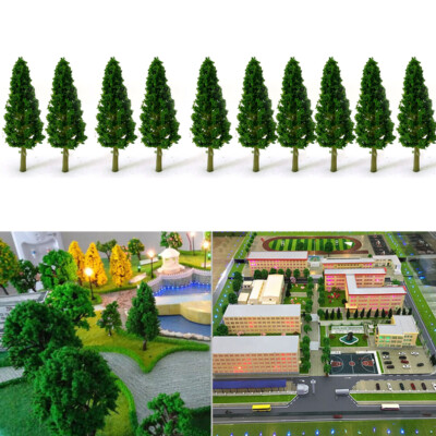 50Pcs 5.8cm Model trees Train Railroad Diorama Park Landscape Scenery HO Scale