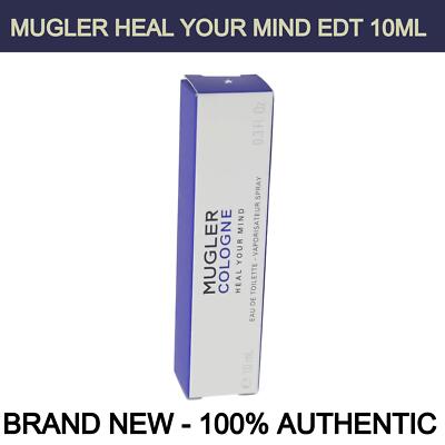 Brand New Thierry Mugler Heal Your Mind Unisex Eau de Toilette Mini 0.34oz/10ml