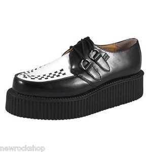 tuk creepers black and white