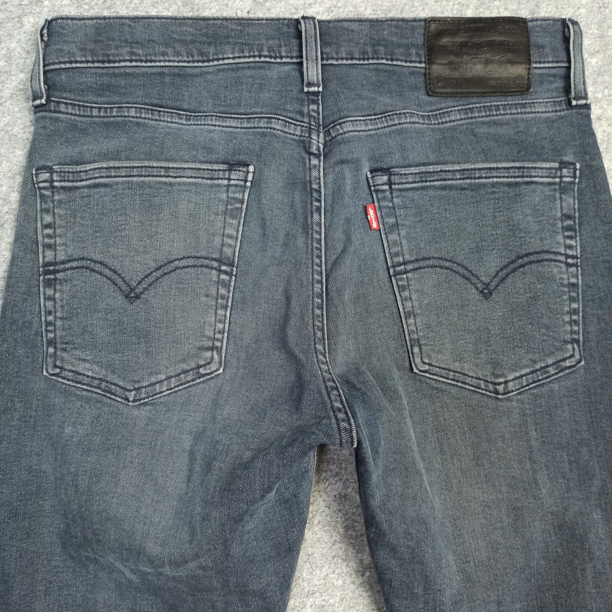 Levis 510 Premium Mens Skinny Jeans W31 L32 Grey Slim Fit Zip Fly