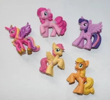 Lot of 5 My Little Pony  2" Figures as Pictured (S-1957