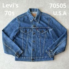 Levi's 70s Usa Made 70505 4Th Vintage Men L Vintage Denim Pants Rare Limited Edi