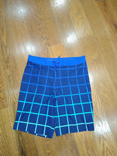 mens oldnavy California size 32 swim trunks blues colors
