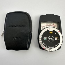 Soligor UF II Handheld Exposure Light Meter Vintage with Case