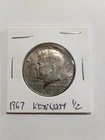 1967 kennedy half dollar