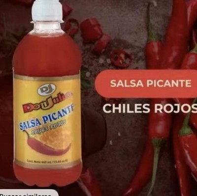 Don Julio Salsa Picante Chiles Rojos Hot Sauce Mexican 660ml