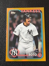 2024 Topps Update Series Baseball Juan Soto Base Gold Foil TJP