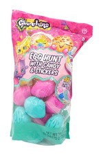 Shopkins Easter Egg Hunt With Candy  Stickers 22 Eggs 22 Sheets of Stickers New