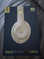 Beats Studio 3 Wireless Headphones, Desert Sand, Never Used