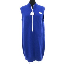 LOUIS VUITTON Blue Sweater Dress Size:XS