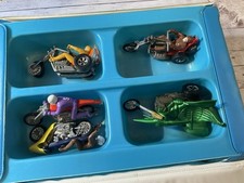 VINTAGE TIME CAPSULE HOT WHEELS RRRUMBLERS RUMBLERS MOTORCYCLE CASE FULL PLUS