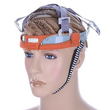 2Pcs Fleecy Cotton Sweatbands Lining Replacment For Welding Helmet Brown