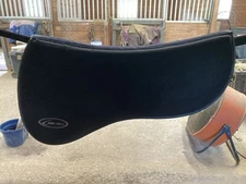 LAMI-CELL BLACK HALF PAD MEMORY FOAM ENGLISH PAD 20'' X 23''