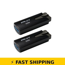 PNY 32GB Elite USB 3.2 Flash Drive 2-Pack - 100MB/s