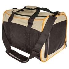 Kurgo Pet Carrier 17x11x11 BlackKhaki