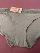 JOCKEY PALE GREEN STRING BIKINI PANTIES/ Extra Large / 8