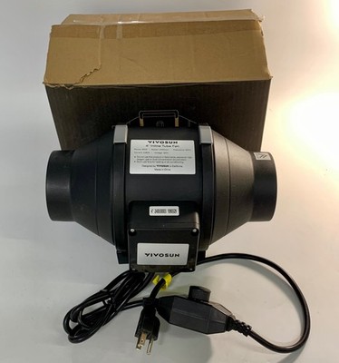 4  Vivosun Inline Tube Fan 59W 2300RPM