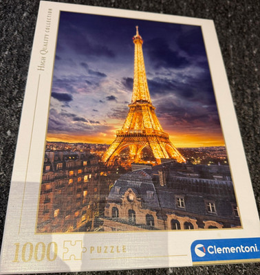 Clementoni Puzzle 1000 Teile Eiffelturm Paris Architektur Städte & Dörfer
