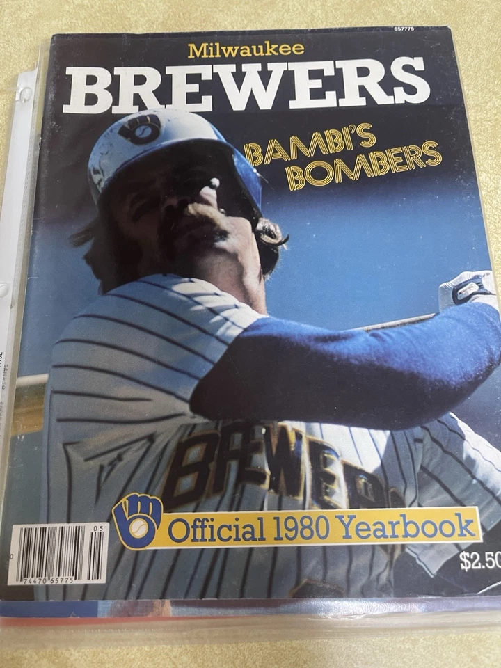 Vintage MLB Programs-Reds-Twins-Phillies-Brewers - Image 2 of 4