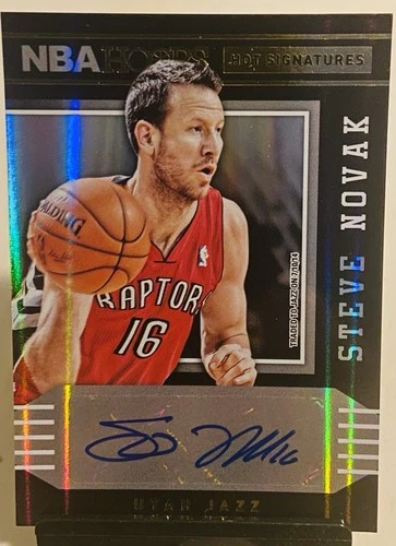 Steve Novak 2014-15 Panini NBA Hoops Hot Signatures Auto 🏀🔥✍️
