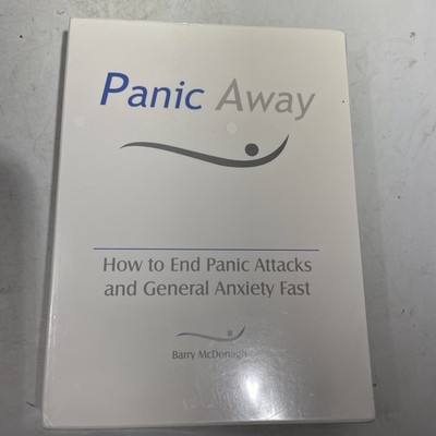 Panic Away How to Stop Panic Attacks & End General Anxiety 3 CD's & 272 pg Book
