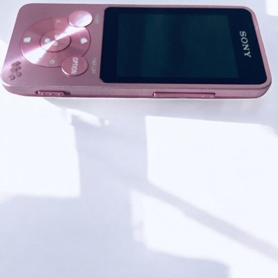 Sony Walkman NW-S15 16GB Pink MP3 Player Bluetooth Body Only Used