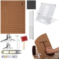 108 Pcs Macrame Tools and Supplies Include Macrame Board, Adjustable Holder w...
