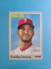 Seranthony Dominguez 2019 Topps Heritage Baseball Card # 302 J5866