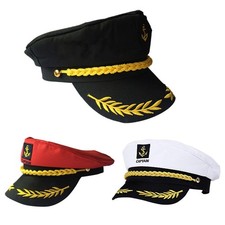 Sailor Hat Yacht Captain Hat Sailor Cap Sailor Captain Costume Navy Marine Hat