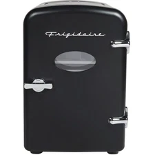 Frigidaire 9-Can/6L Retro Mini Fridge Cooler Black EFMIS2175-BLACK
