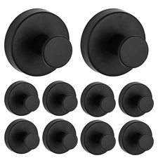 10 Pack Suction Cup Hooks for Shower, Suction Cup Towel Hooks for Bathrooms, ...