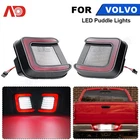 2PCS White+Red LED Rear License Plate Light Lamp For Dodge Ram 1500 2500 3500