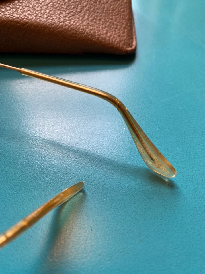 Gafas de sol de aviador vintage B&L Ray Ban - alrededor de la década de 1960 - ¡MUY BUENAS! Foto 3 de 4