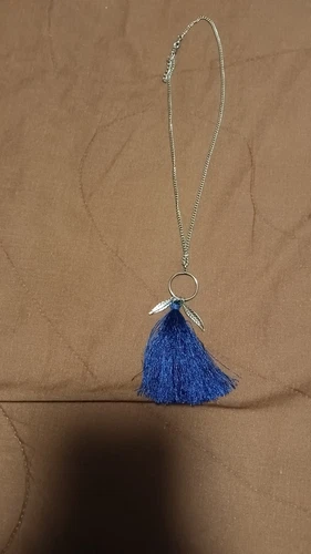 VETEMENTS Collana Donna Con Nappa E Piuma ? Charms