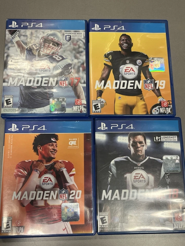 Madden NFL PS4 PS3 Fall Out Walking Dead Uncharted Assassins Creed Spiel Lot Test - Bild 2 von 4