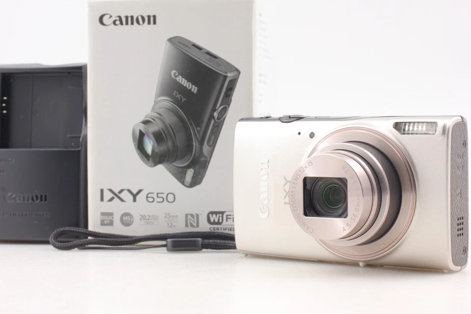 [ Mint en Boîte] Canon IXY 650 Powershot Elph 360 Hs 20.2MP Numérique Photo