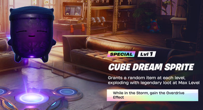 Cube Dream Sprite - Battle Royale - Message First