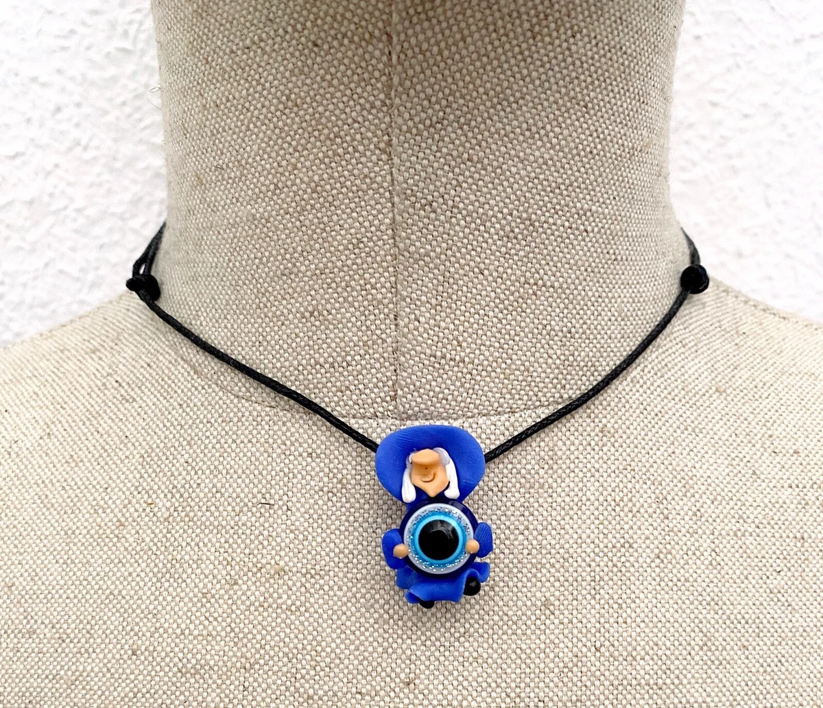 Pendant Woman Witch Evil Of Eye New Hamsa Nazar Hands Of Fatima
