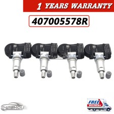 Set of 4pcs 407005578R TPMS Fits For RENAULT MEGANE II New TYRE PRESSURE SENSOR