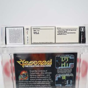 NES Nintendo CYBERNOID: THE FIGHTING MACHINE -WATA GRADED 9.6 A PLATTSBURGH! NEW