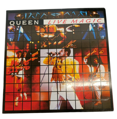 Queen Live Magic Vinyl LP Schallplatte 1986 Original EMI Records 2406751