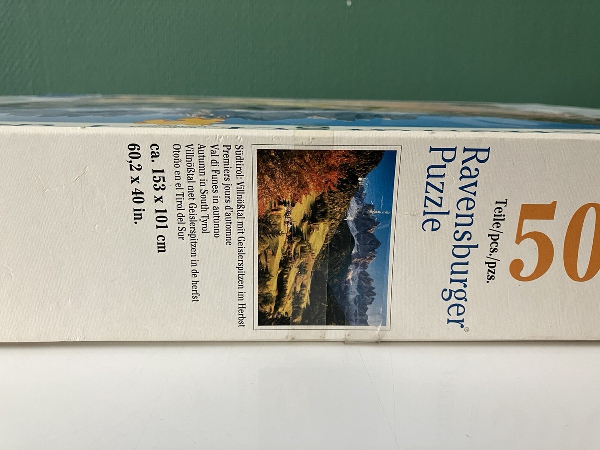 5000 Piece Jigsaw Puzzle Ravensburger Autumn In South Tyrol