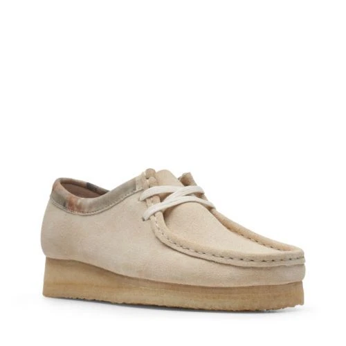Clarks Originals Donna ** Wallabee. Scarpa scamosciata int bianco sporco ** UK 7 5 8 D
