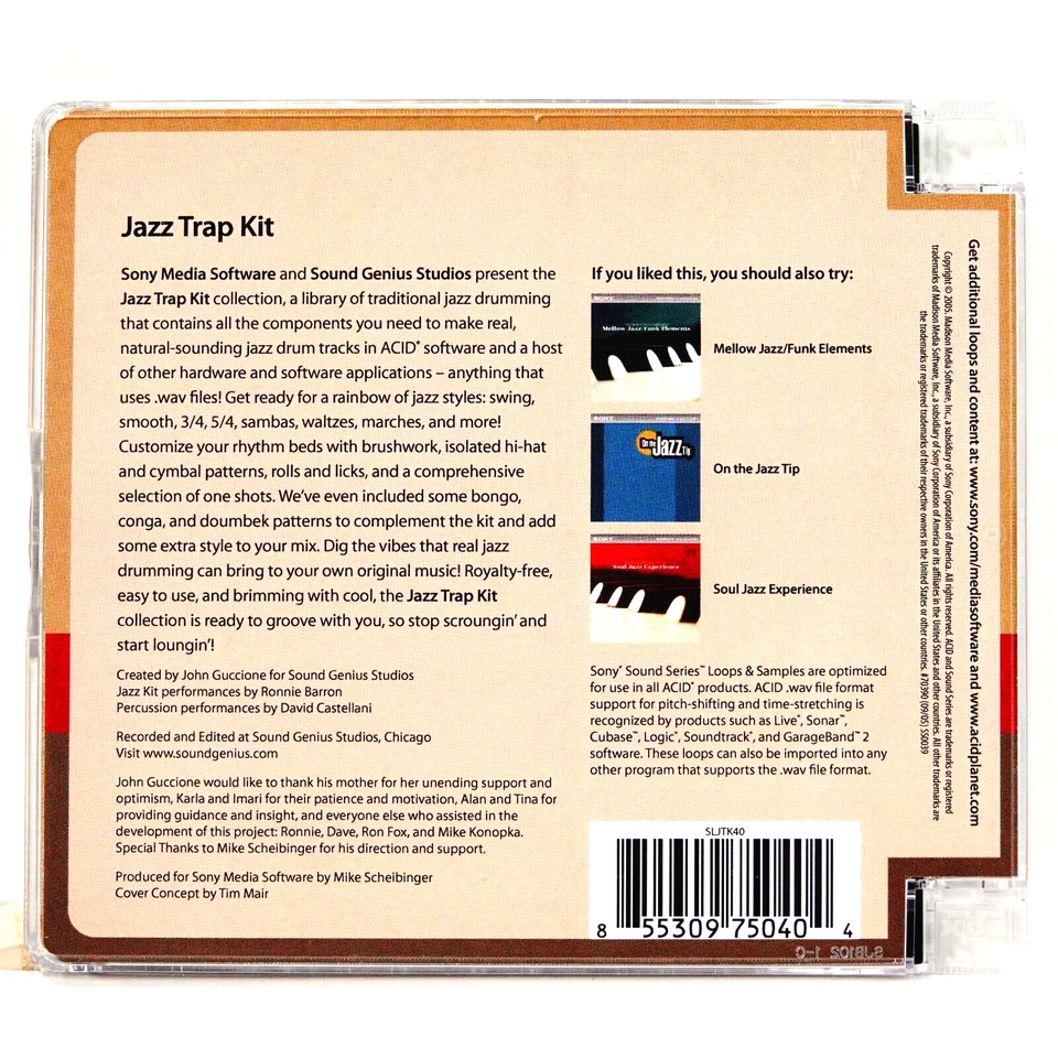 Sony ACID Loops - Jazz Trap Kit - Image 2 of 4